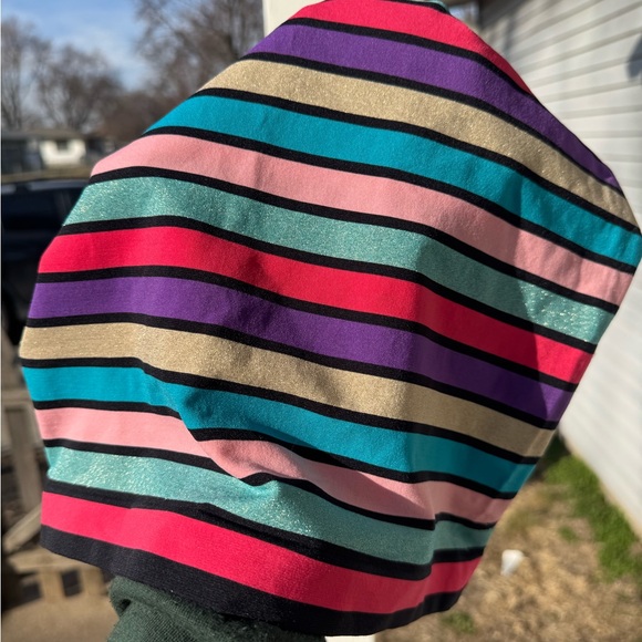 Body by Victoria secret glitter striped layer cami tank top vintage large nwot - Picture 11 of 13